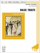 Valse Triste piano sheet music cover